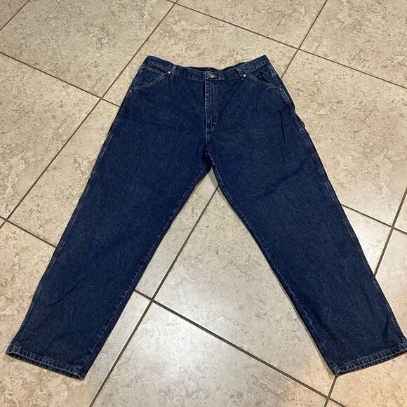 Wrangler Carpenter Jeans Skater Jeans Loose Baggy Mens 40x32 - Picture 1 of 7
